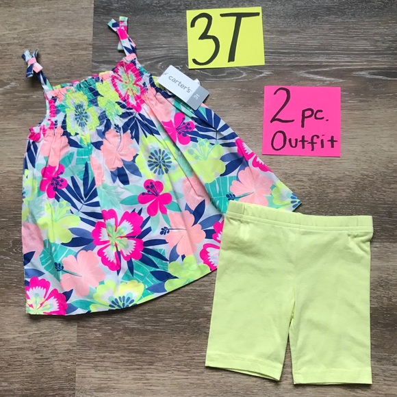 Carter's Other - NWT Carter’s 3T Girls 2 pc Matching Outfit